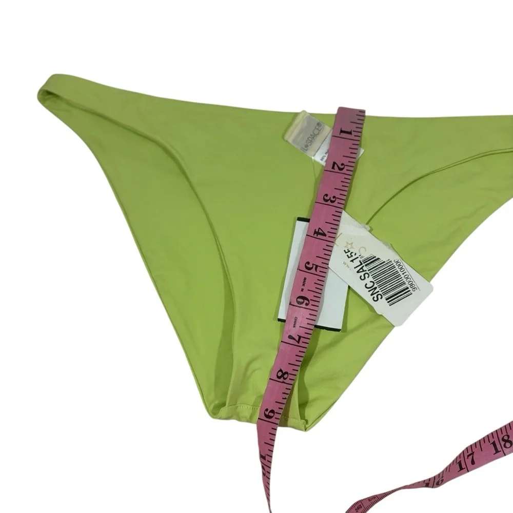 L*Space NWT Camacho Bikini swimsuit Bottoms - Green L
